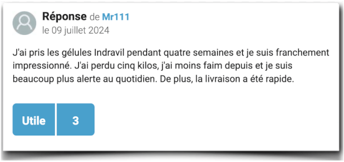 Indravil Témoignage Expérience Expérience