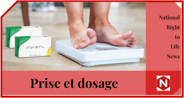 Prise et dosage